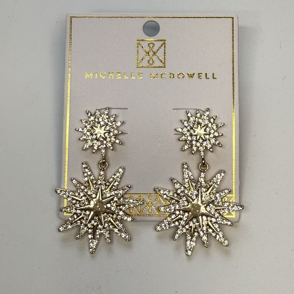 Michelle McDowell Celia Earrings New